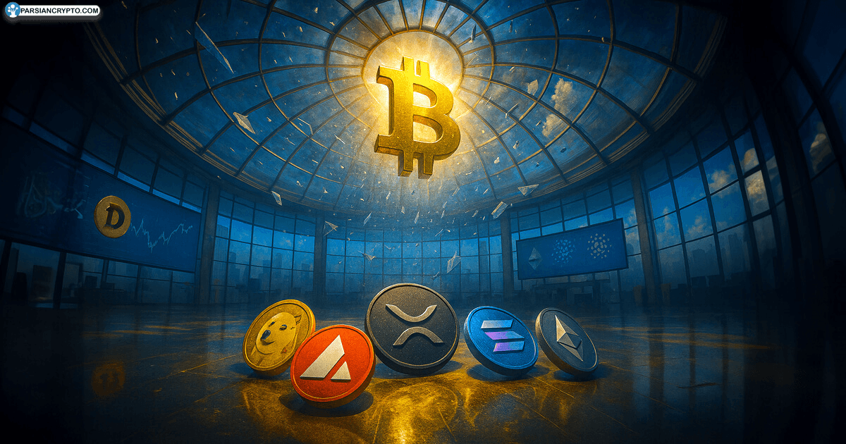 نمودار روزانه قیمت DOGE/USDT