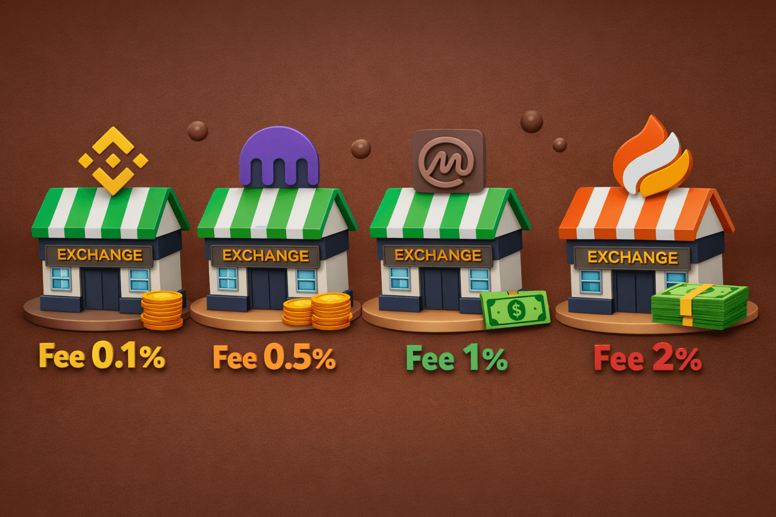 کارمزد در صرافی ارز دیجیتال ورسلند